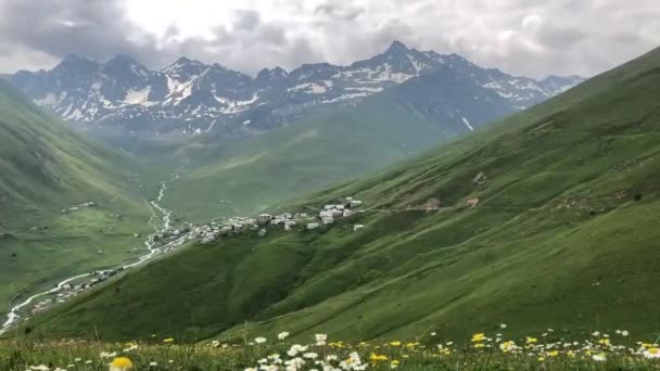 Cicekli Plateau Camlihemsin District Rize Province Kackar Mountains Region Rize — ストック動画