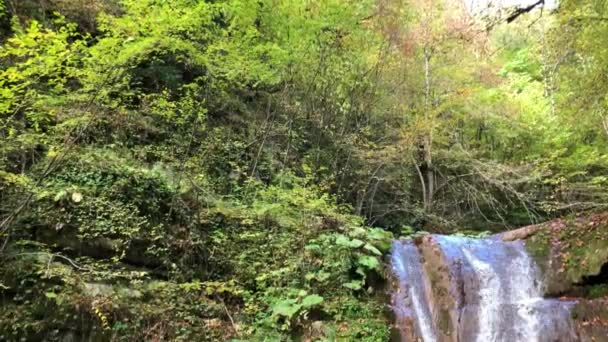 Beautiful Landscape Waterfall Tatlica Erfelek District Sinop Black Sea Region — Stockvideo