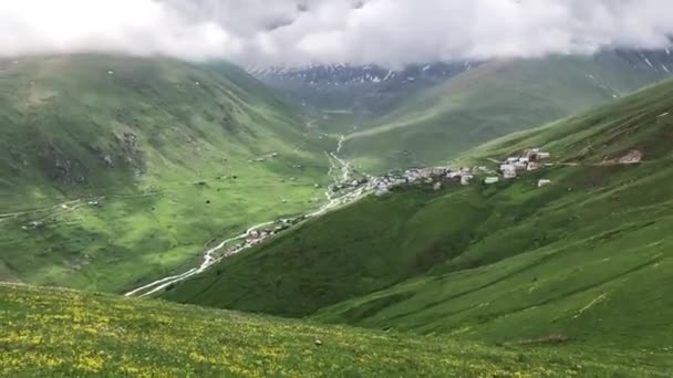 Cicekli Plateau Camlihemsin District Rize Province Kackar Mountains Region Rize — Vídeo de Stock