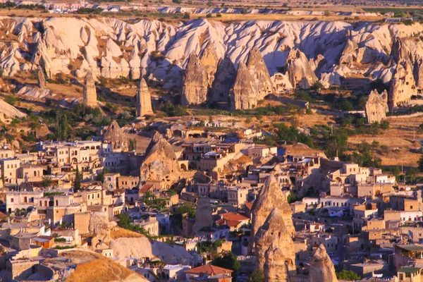 Grande Attraction Touristique Cappadoce Vol Montgolfière Cappadoce Est Connue Dans — Photo
