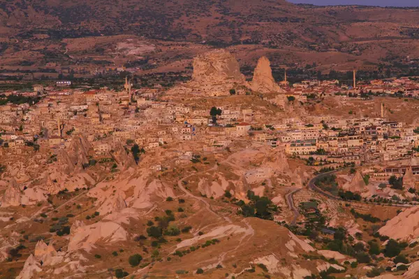 Grote Toeristische Attractie Van Cappadocië Ballonvlucht Cappadocië Bekend Hele Wereld — Stockfoto