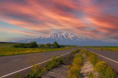 5 bin 137 metrede Ararat Dağı (Türkiye) görülüyor