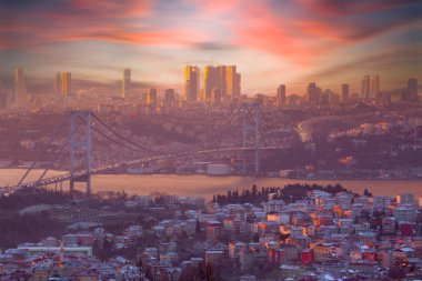 15 Temmuz Şehitler Köprüsü (15 Temmuz Sehitler Koprusu). İstanbul Boğazı Köprüsü .
