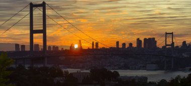 15 Temmuz Şehitler Köprüsü (15 Temmuz Sehitler Koprusu). İstanbul Boğazı Köprüsü .