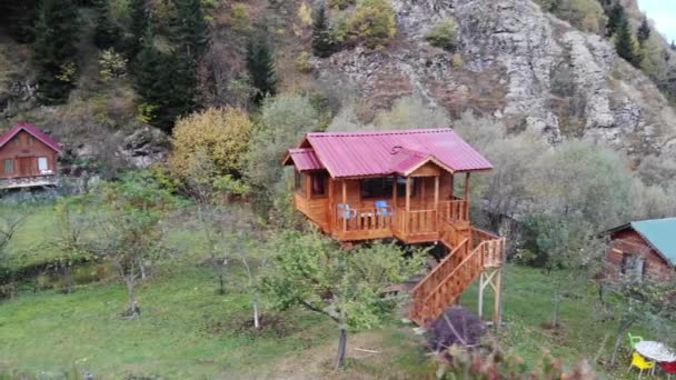 Savsat District Artvin Province Offers Wonderful Views Its Visitors Autumn — Stock Video