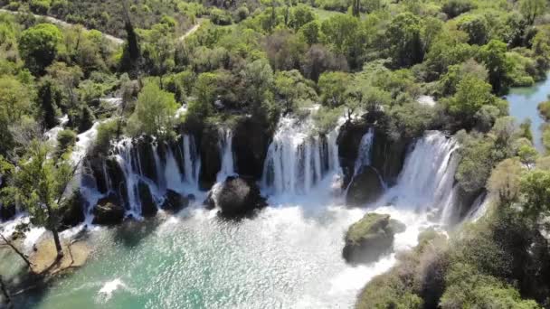 Bosnien Och Hercegovina Naturparker Och Vackraste Landskapen — Stockvideo