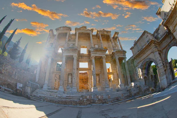 Efeso Antica Città Turchia — Foto Stock