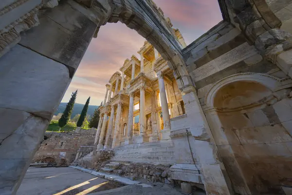 Efesus Starověké Město Turecku — Stock fotografie