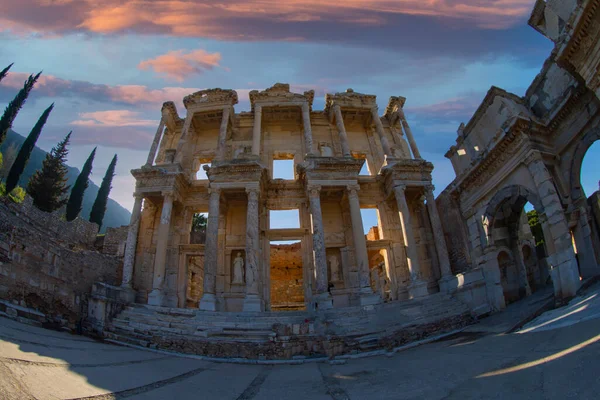 Ephesus Ókori Város Törökországban — Stock Fotó
