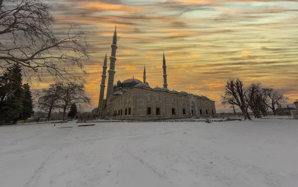 Mezquita Selimiye Selimiye Cami Edirne Turquía Construido Por Arquitecto Sinan — Foto de Stock