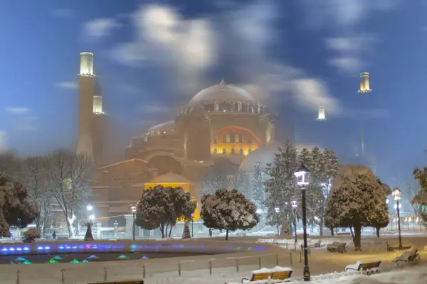 Bella Vista Hagia Sophia Istanbul Turchia — Foto Stock