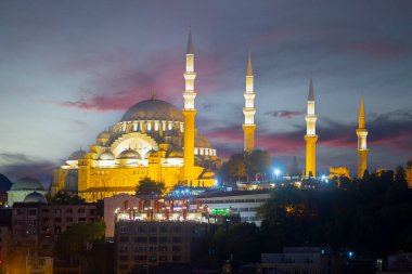 Süleyman Camii 'nin muhteşem tarihi manzarası