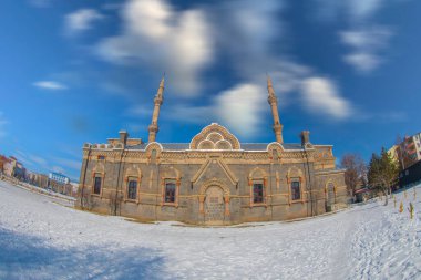 Kars Fethiye Camii. Tarihteki Alexander Nevsky Kilisesi veya Kazak Kilisesi. Türkiye 'nin tarihi tatil beldeleri. Kars Şehri, Türkiye