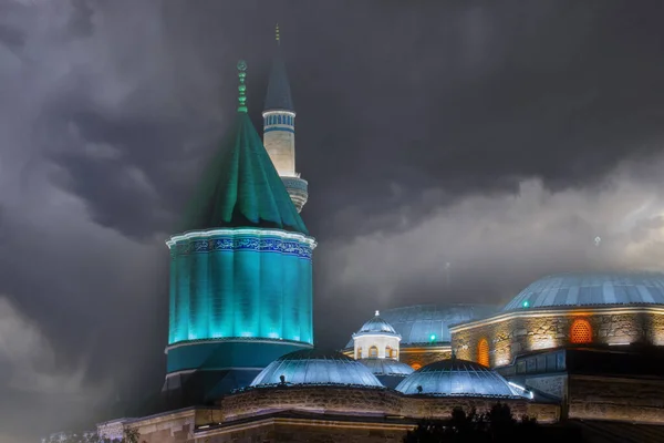 Moschea Del Museo Mevlana Konya Turchia — Foto Stock