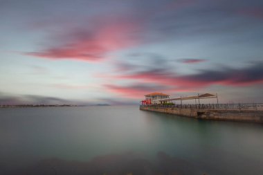 İstanbul 'un Asya kıyısındaki Kadıköy' ün Moda ilçesindeki tarihi iskele