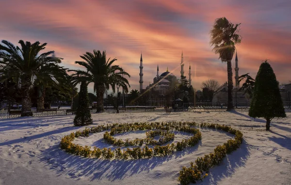 Мечеть Султанахмет Синя Мечеть Стамбул Туреччина — стокове фото