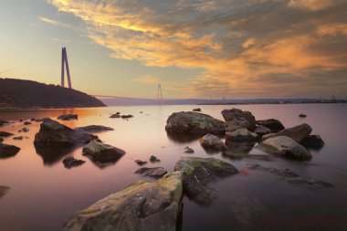 Yavuz Sultan Selim Köprüsü, İstanbul, Türkiye.