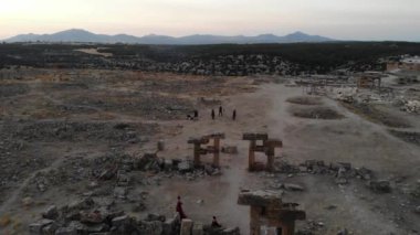 Usak ilinin Blaundus antik kenti, Türkiye