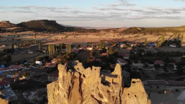 Static Phrygian Midas Rock Monument Znany Jako Yazilikaya Pisana Skała — Wideo stockowe