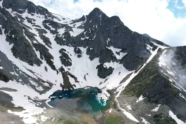 Kackar Dağları Ndaki Avusor Buzul Gölü Heart Lake Avusor Platosu — Stok fotoğraf