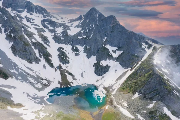 Avusor Glacial Lake Heart Lake Kackar Mountains Avusor Plateau Rize — Fotografia de Stock