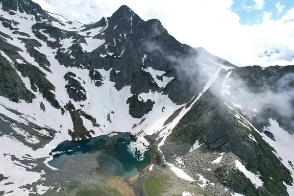 Kackar Dağları Ndaki Avusor Buzul Gölü Heart Lake Avusor Platosu — Stok fotoğraf
