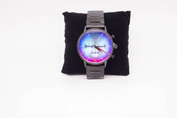 Armbanduhren Für Männer Aus Farbigem Glas — Stockfoto