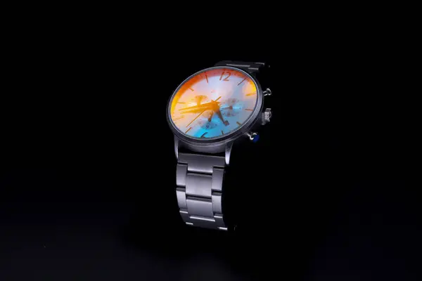 Relojes Pulsera Para Hombre Vidrio Colores — Foto de Stock