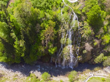 Şelale güzel (Kuzalan şelale) Karadeniz ili. Giresun - Türkiye