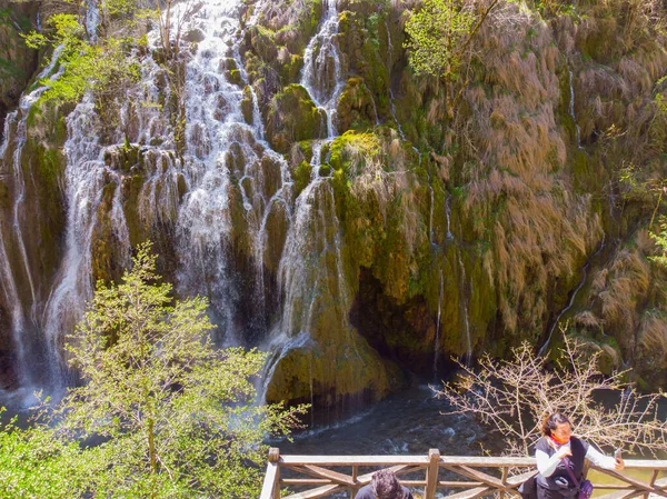 Waterfall Beautiful Kuzalan Waterfall Karadeniz Province Giresun Turkey — Stock Photo, Image