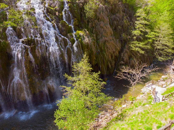 Waterfall Beautiful Kuzalan Waterfall Karadeniz Province Giresun Turkey — Stock Photo, Image
