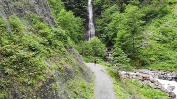 Національний Парк Качкарські Гори Найкрасивіші Природні Водоспади Качкарських Гір — стокове відео