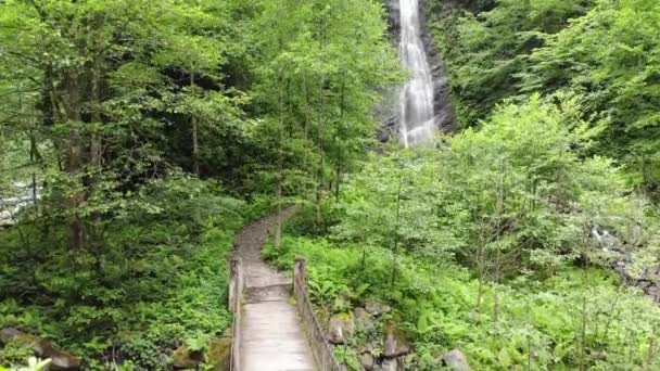 Národní Park Kackar Nejkrásnější Přírodní Vodopády Kackarských Hor — Stock video