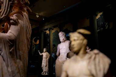  İstanbul Arkeoloji Müzesi 'nin iç ayrıntıları 