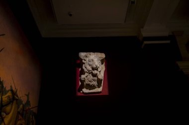  İstanbul Arkeoloji Müzesi 'nin iç ayrıntıları 