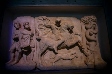  İstanbul Arkeoloji Müzesi 'nin iç ayrıntıları 