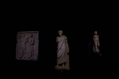  İstanbul Arkeoloji Müzesi 'nin iç ayrıntıları 