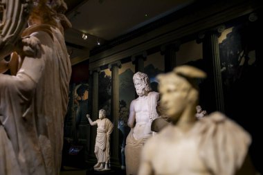  İstanbul Arkeoloji Müzesi 'nin iç ayrıntıları 
