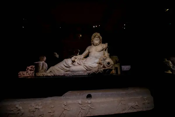 Εσωτερική Λεπτομέρεια Από Αρχαιολογικό Μουσείο Της Κωνσταντινούπολης — Φωτογραφία Αρχείου