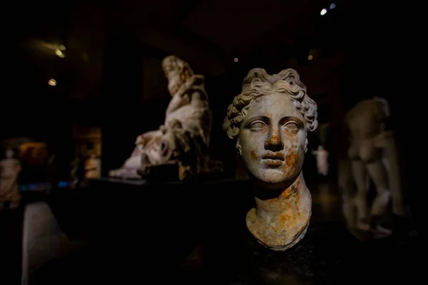 Szczegóły Wnętrza Muzeum Archeologii Stambule — Zdjęcie stockowe