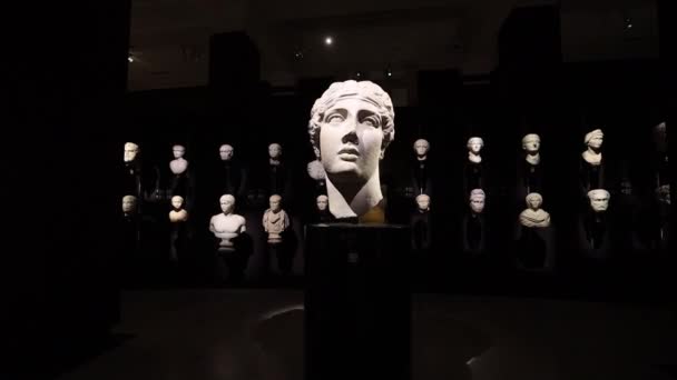 Museo Arqueología Estambul Estambul Turquía Complejo Tres Museos Contiene Más — Vídeo de stock