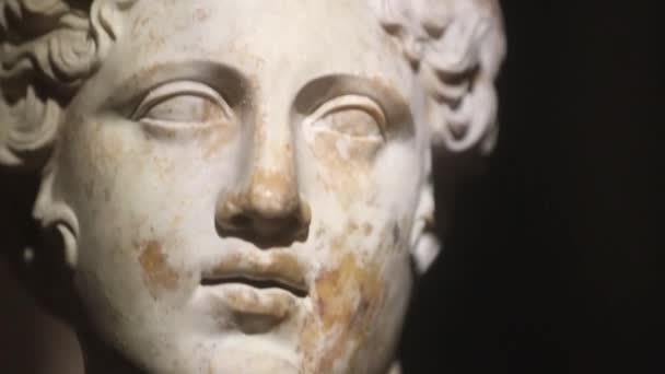 이스탄불 고고학 박물관 이스탄불 박물관의 복합체는 시대의 이상의 조각을 — 비디오