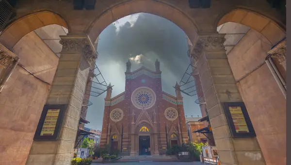 Kerk Van Sint Antonius Van Padua Beyoglu Taksim Turks Verzonden — Stockfoto