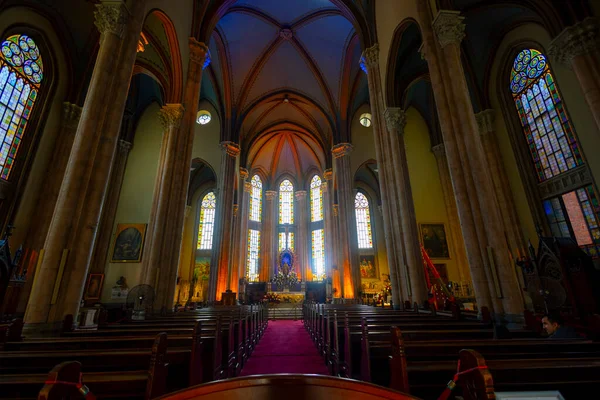 Церковь Святого Антония Падуанского Бейоглу Таксим Турецкий Sent Antuan Kilisesi — стоковое фото