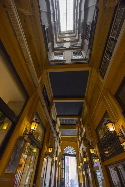 Syrienpassagen Historisk Passage Den Neoklassiska Byggnaden Som Äldsta Och Största — Stockfoto