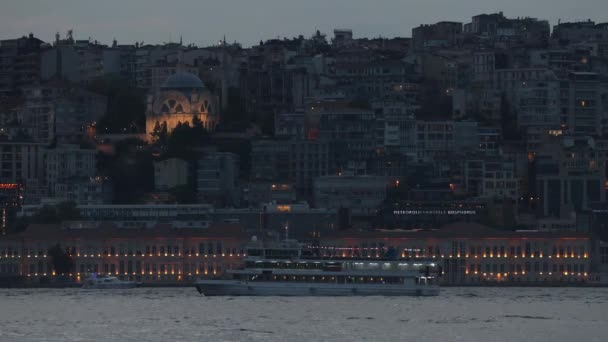 Meest Populaire Plaatsen Bezoeken Istanbul — Stockvideo