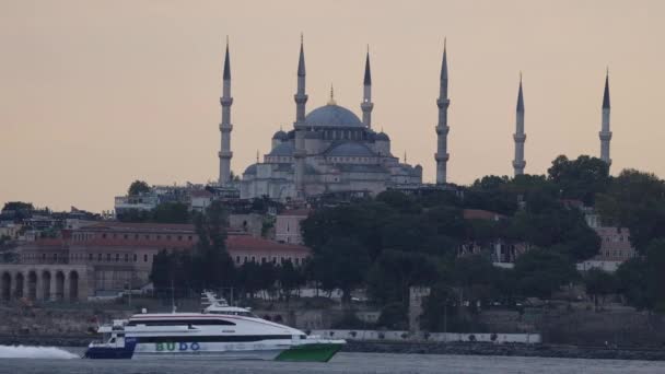 Najpopularniejsze Miejsca Odwiedzenia Stambule — Wideo stockowe