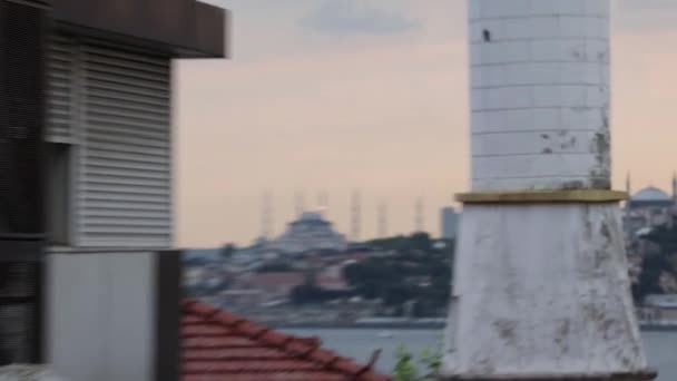 Самые Популярные Места Посещения Стамбуле — стоковое видео