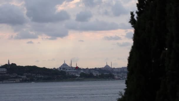 Cele Mai Populare Locuri Vizitat Istanbul — Videoclip de stoc
