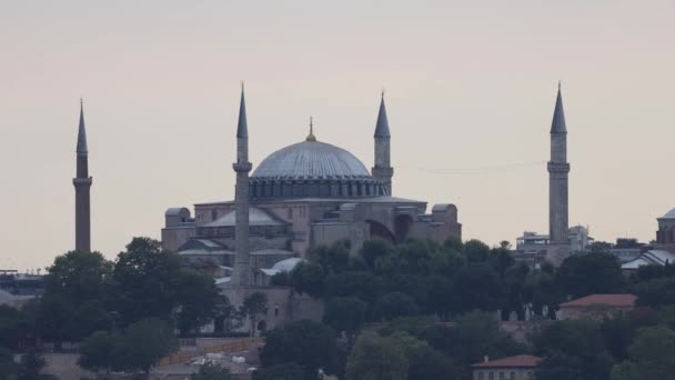 Nejoblíbenější Místa Návštěvě Istanbul — Stock video